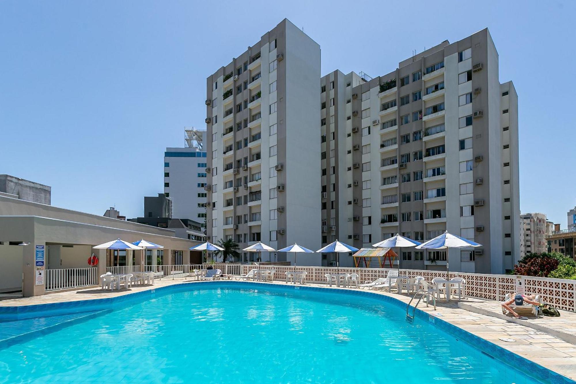 Appartement Moderno, espaçoso localizado a uma quadra do Shopping Beira-mar CA06I à Florianópolis Extérieur photo